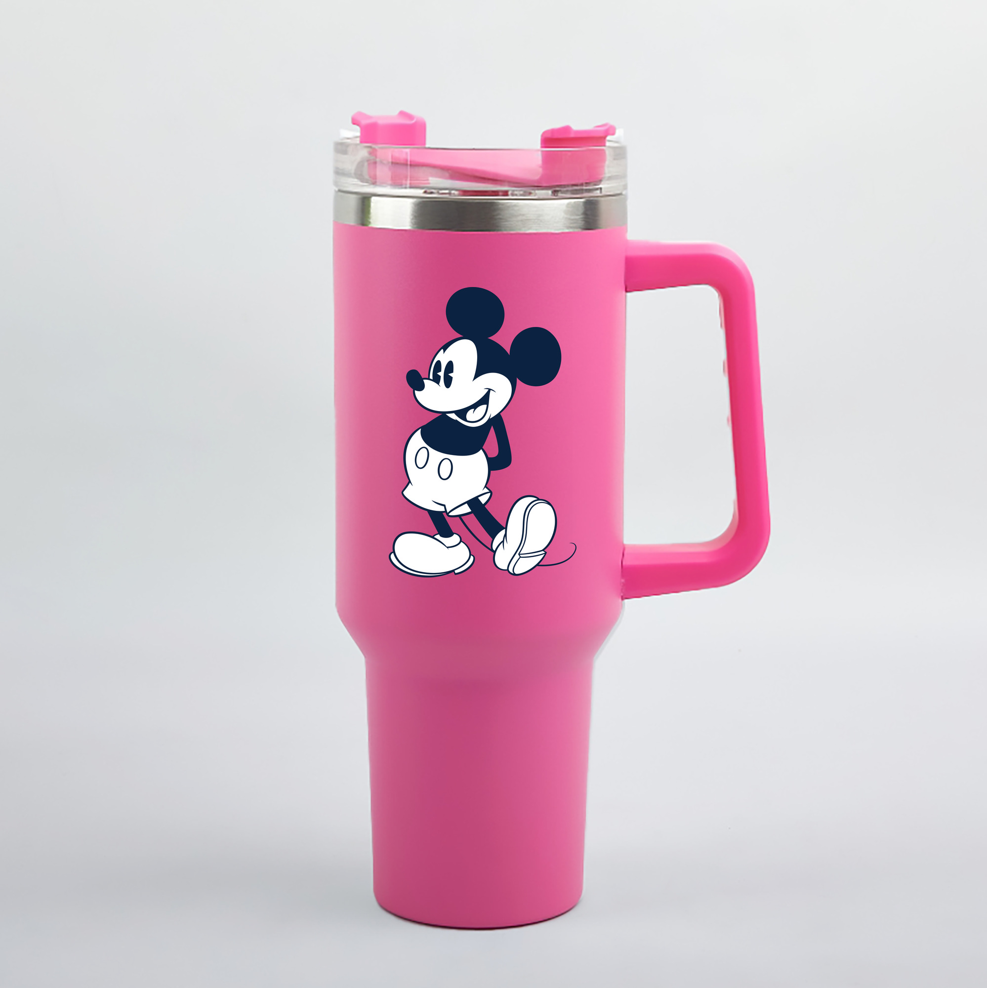 （画像用） ミッキーマウス Mickey Mouse 1200mL車用タンブラー（カラープリント）